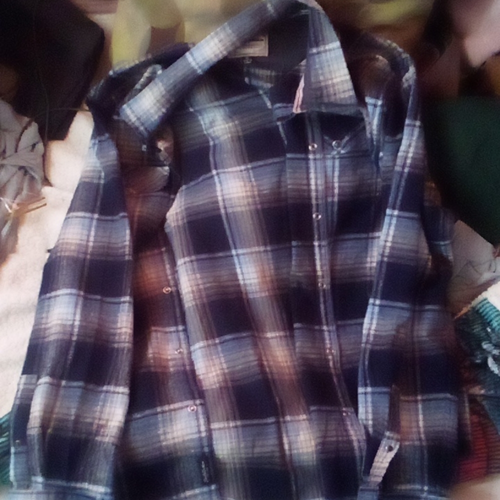 Button up brand new flannel shirt